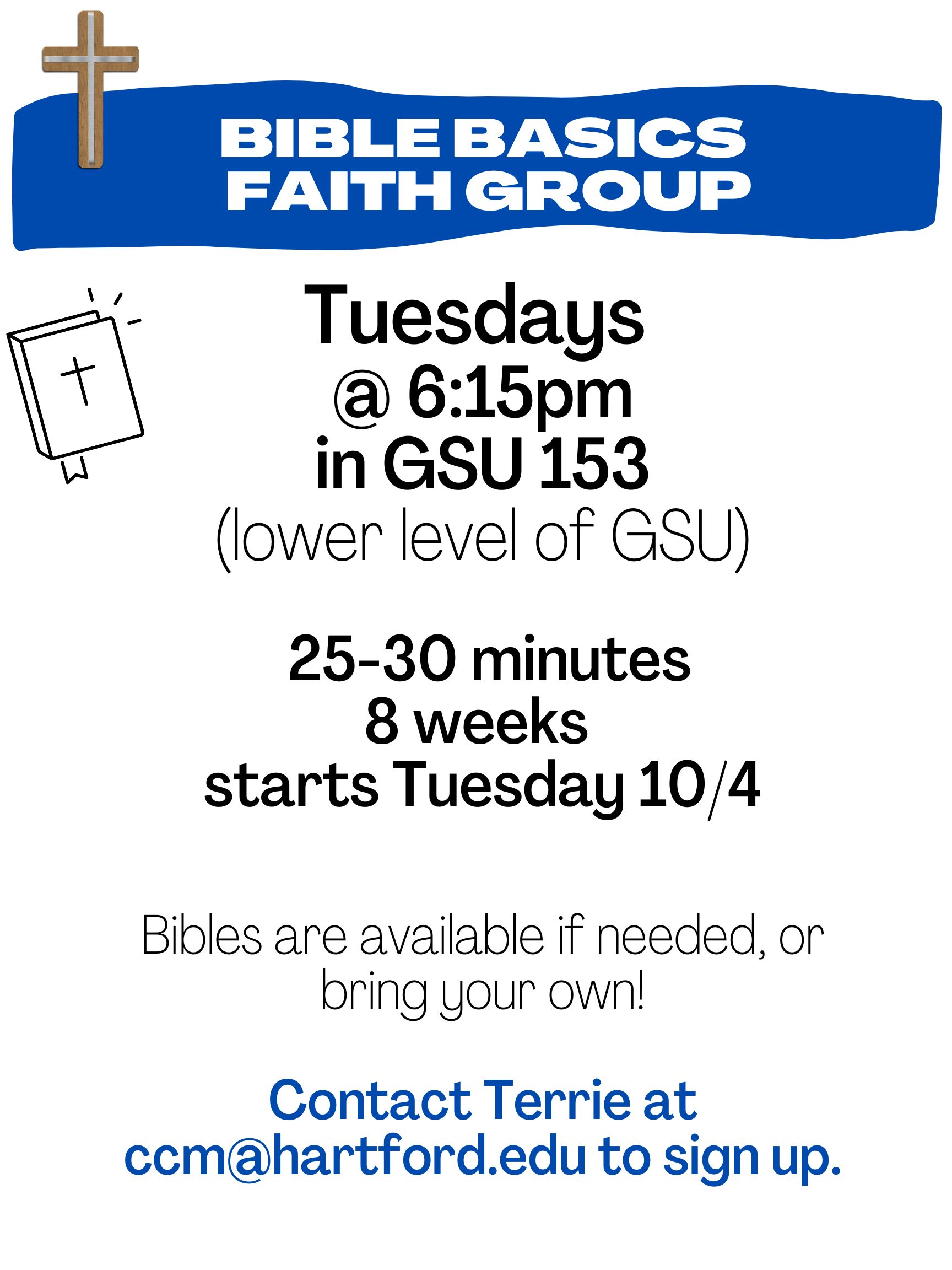 Bible Basics Flyer